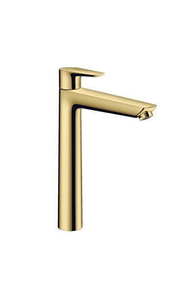 Hansgrohe Talis E Tek kollu Lavabo Bataryası 240 kumandasız Parlak Altın Optik