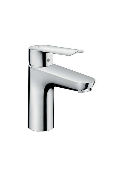 Hansgrohe صنبور حوض Logis E برافعة واحدة مع 100 جهاز تحكم عن بعد، كروم