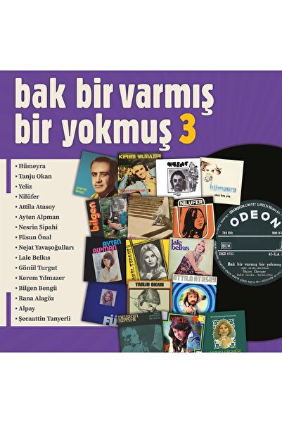 Genel Markalar Bak Bir Varmış Bir Yokmuş Vol. 3 - Plak Lp - Hümeyra, Tanju Okan, Yeliz, Nilüfer, Ayten Alpman, Lal