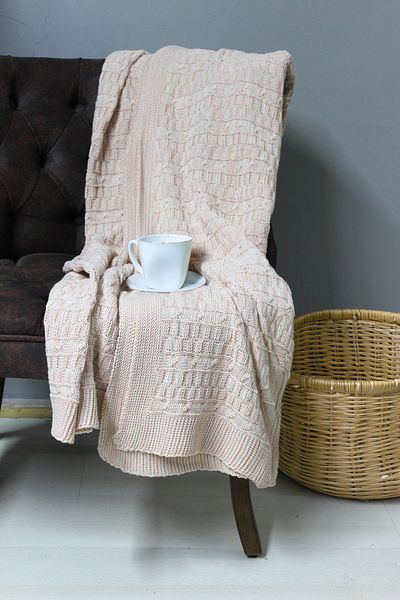 Arel Home 130X170 cm Acrylic Knee Blanket - Knitwear Knitted Tv Blanket