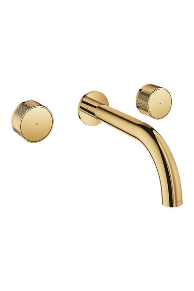 Grohe Atrıo Pıvate Collection 3-Hole Wall Sink Faucet M-Size - 20589Gl0