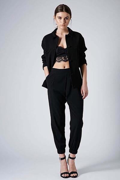 Merry See Bustieră sutien din dantelă neagră