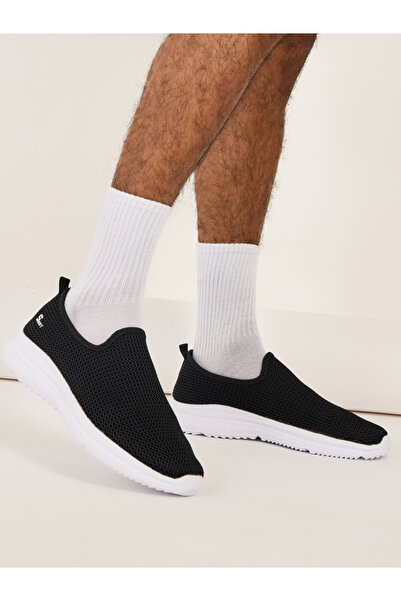 Styli Knitted Detail Slip On Casual Shoes