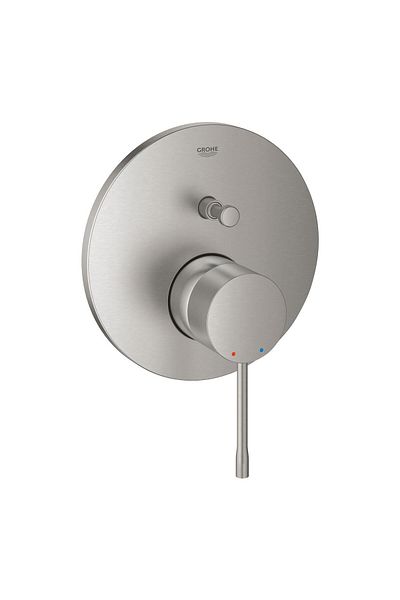 Grohe 2 Exit. S. Steel Built-In Bathroom Faucet - 24058Dc1