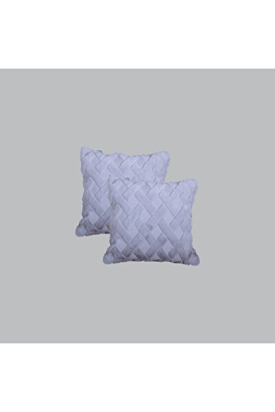 Donetella 2- Piece Modern 45x45 Throw Pillow Cover -,Decorative Covers for Cushions, Filling Not Included