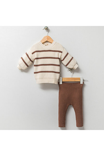 Nipperland Çizgili Triko 2'li Takım