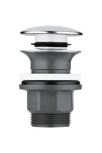 Grohe Sink Flush Plug Push/open Abs/chrome -40824000