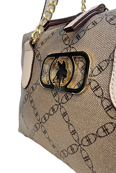 U.S. Polo Assn. Us8099 Model Mink-Beige Women's Shoulder Bag - Online Exclusive