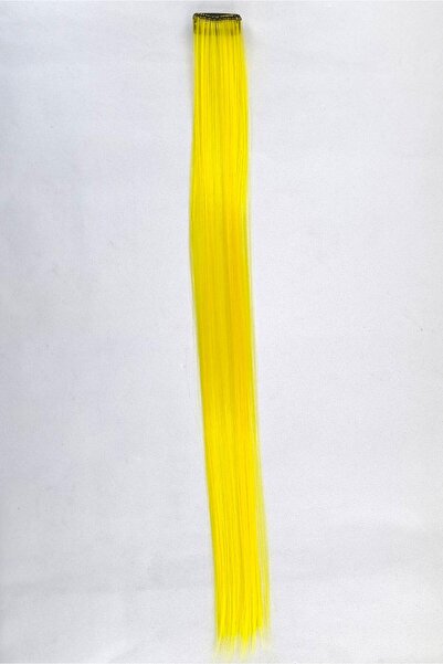 Osha Aksesuar Sarı Renk Çıt Çıt Takma Postiş Takma Saç