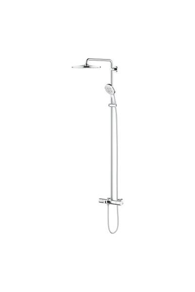 Grohe Rainshower SmartActive 310 Duvara Monte Termostatik Banyo Bataryalı Duş...