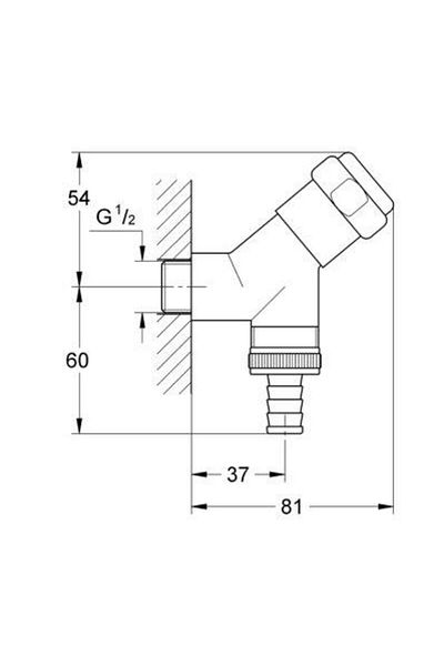 Grohe Laundry Tap -41010000