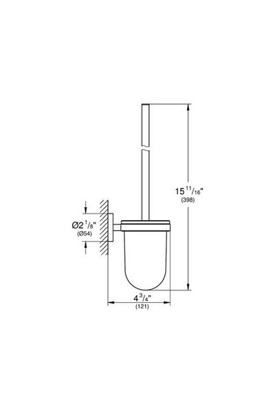 Grohe Toilet Brush Holder Essentials Warm Sunset - 40374dl1