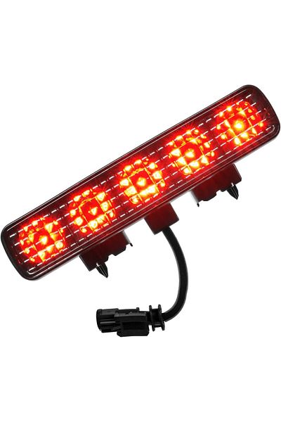 oracle مصباح الفرامل الثالث LED لسيارة Jeep Wrangler JL 18-24، عدسة مدخنة