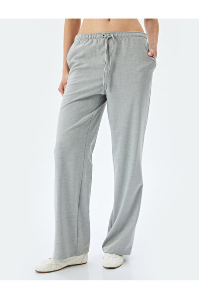 Koton Egyenes széles szárú zsebes melegítőnadrág