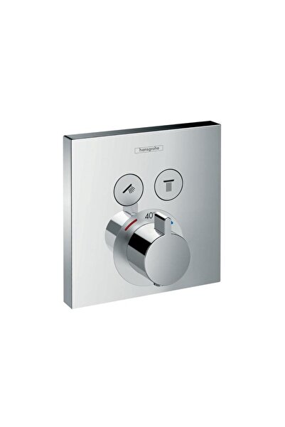 Hansgrohe Showerselect 2 Fonksiyonlu Termostatik Ankastre Duş Bataryası