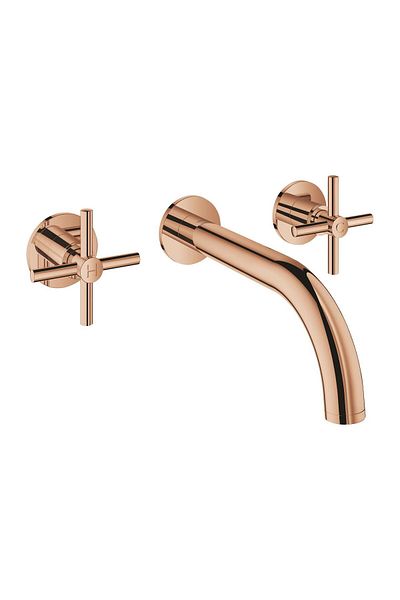 Grohe Atrio 3-Hole Wall Sink Faucet M-Size - 20661Da0