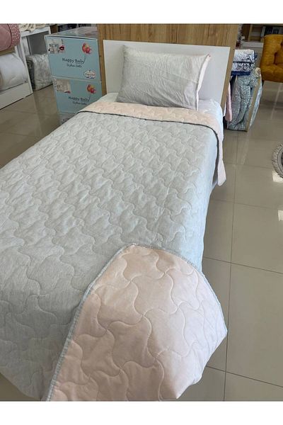 Sudemhome Double Sided Pink-lilac Bedspread for Teenagers and Children - Quilted