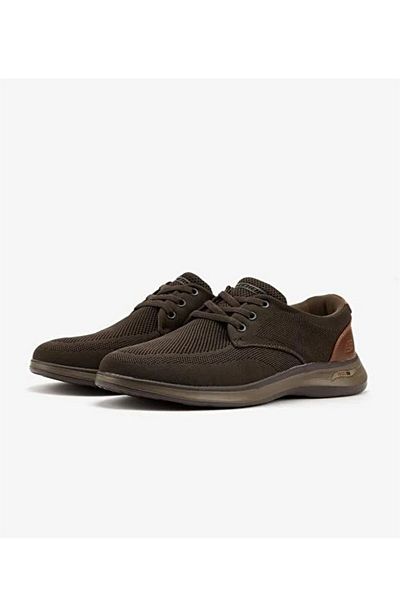 SKECHERS قوس صالح دارلو - ويدون 204463   حذاء كاجوال رجالي - كاكي