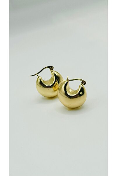 Çelik Dolgulu halka küpe