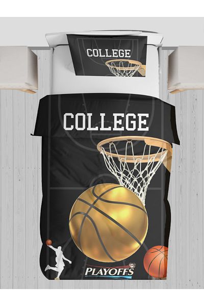 Bebaks College Basketball Quilt Cover
