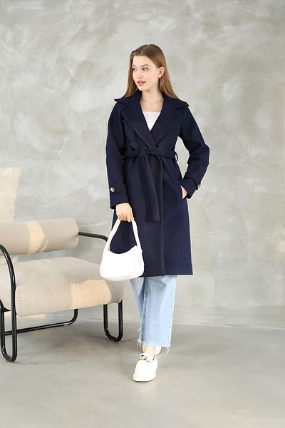 QUBERZ Navy Blue Lined Arm Belt and Belted Stamp