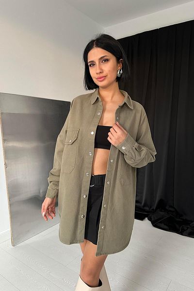Elbee Fashion Woman Cămașă cu snap