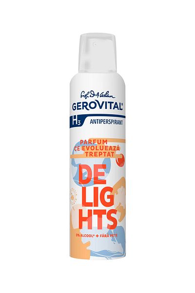 GEROVITAL H3 DEO ANTIPERSPIRANT DELIGHTS 150ml