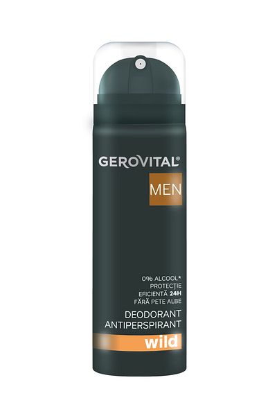 GEROVITAL MEN DEO ANTIPERSPIRANT WILD 150ml