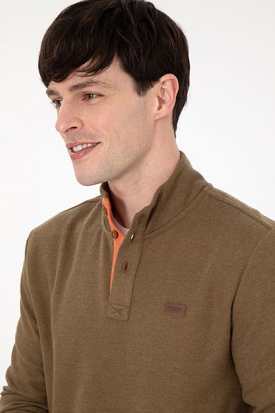U.S. Polo Assn. ΒΑΣΗ. Polo Assn. Χακί φούτερ - 1946279