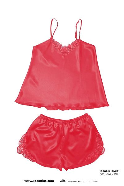 Dominant Women's Satin Shorts Set