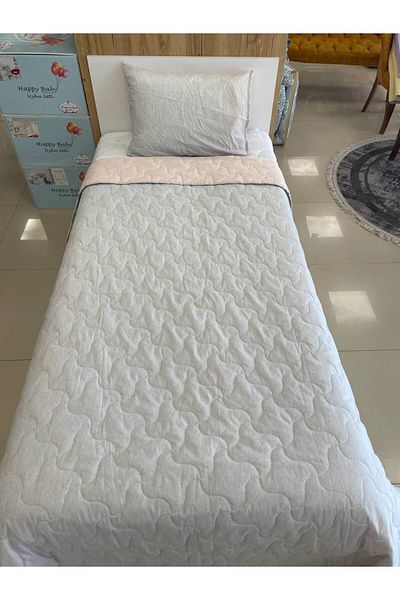 Sudemhome Double Sided Pink-lilac Bedspread for Teenagers and Children - Quilted