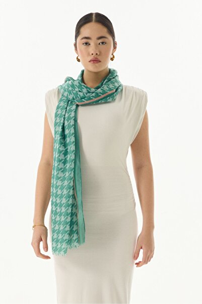 SOFT AKSESUAR Patterned Piyedepul Shawl