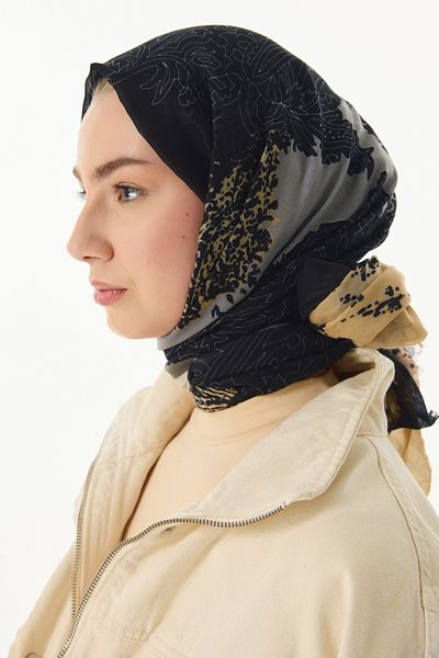 SOFT AKSESUAR Gradient Stone Design Shawl