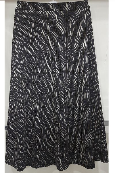 N.Y.YILDIZ Star New Pattern - Lycra 1, Sinif Three-Piece Bell Model, Elastic Waist Mother Inner Show Skirt