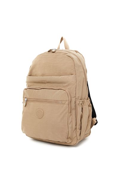 Lifonbag Unisex Αδιάβροχο Crinkle Υφασμάτινο Σχολικό και Ταξιδιωτικό Σακίδιο Πολλαπλών Διαμερισμάτων Laptop