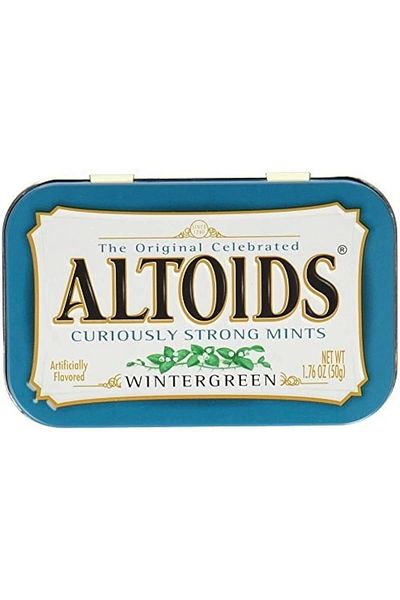 Candy Altoids Curiously Strong Mint Wintergreen 50g Sugar