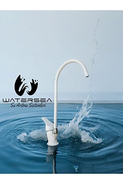 watersea BEYAZ RENK Su Arıtma Cihazı Musluğu Bataryası Arıtıcı Musluğu