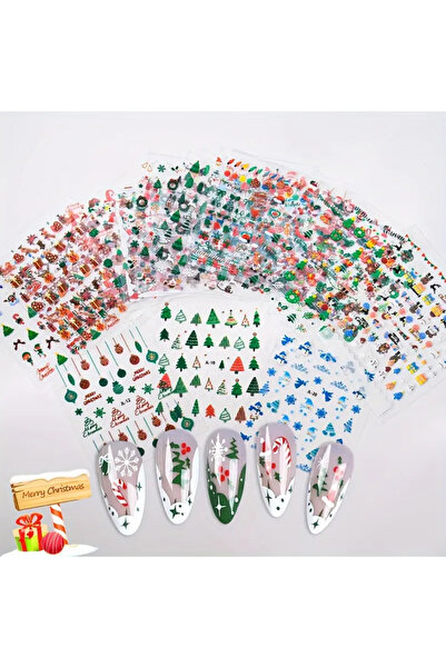 Takıtolia 3d Tasarım Yapışkan Tırnak Sticker Tırnak Dövmesi Nail Art