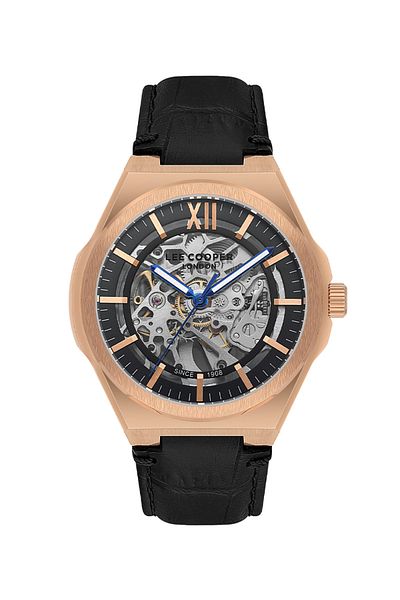 Lee Cooper Lee Cooper Men's Automatic  Black Dial Watch - LC08050.451