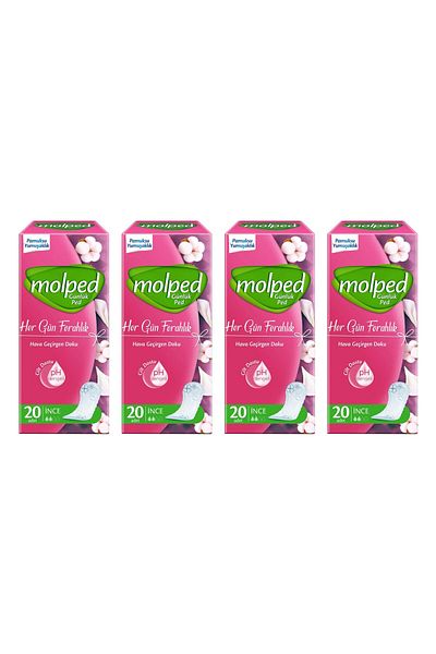 Molped Freshness Daily Pad Every Day 20 X 4 Pieces