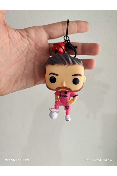 oyuncakçı savaş & europe shop Futbolcu Messi Efsane barcelona funko pop Figür Anahtarlık Büyük Boy 10 cm