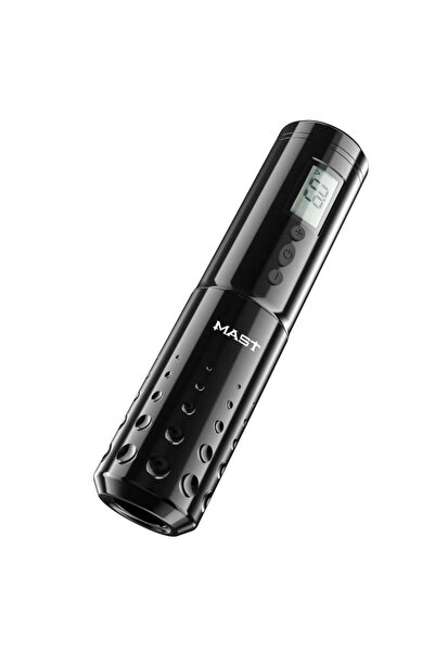 MAST Lancer Kablosuz Dövme Makinesi -değiştirilebilir 2 Adet Pil - Black 3.5 Mm Stroke