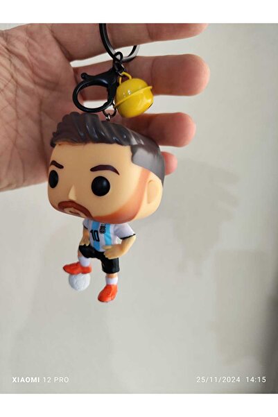 oyuncakçı savaş & europe shop Futbolcu Messi Efsane barcelona funko pop Figür Anahtarlık Büyük Boy 10 cm