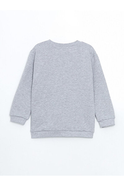 LC Waikiki Bisiklet Yaka Erkek Cocuk Sweatshirt ve Esofman Alt 2'li - W4K023Z1