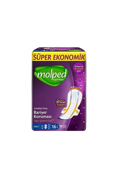 Molped Supernight 16-Pack Night Barrier Guard - 3 Pieces