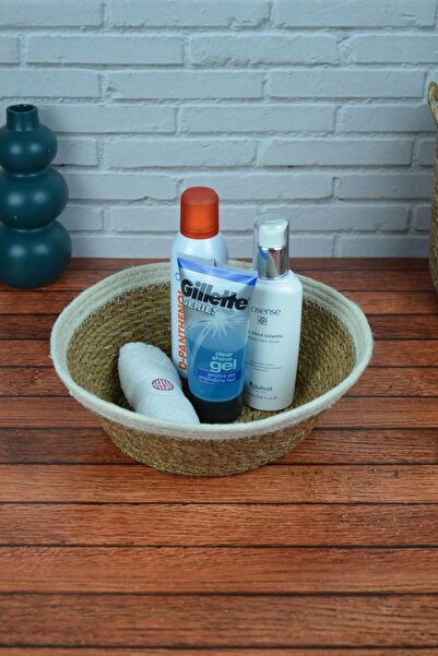 AVANTAGE HOME Liv - Decorative Natural Hand Knitted Wicker, Multi-Purpose Bas...