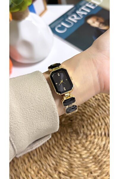 Bimodabu Tasarım Harikası Kesme Taşlı Yeni Sezon Kadın Kol Saat