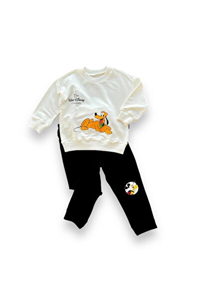 Narnuga Miraylife 6-9-12-18 Months Dog Printed Cotton Combed Fabric Baby Boy Set