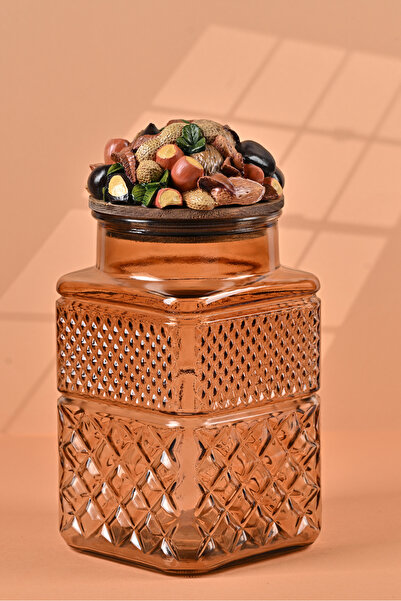 Handan UZUNOĞLU Özel Tasarım Kuruyemiş Kavanozu 1800 ml