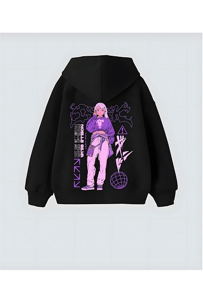 Aesthia Genchin Impact Design Unisex Oversize Hooded Hoodie Sweatshirt